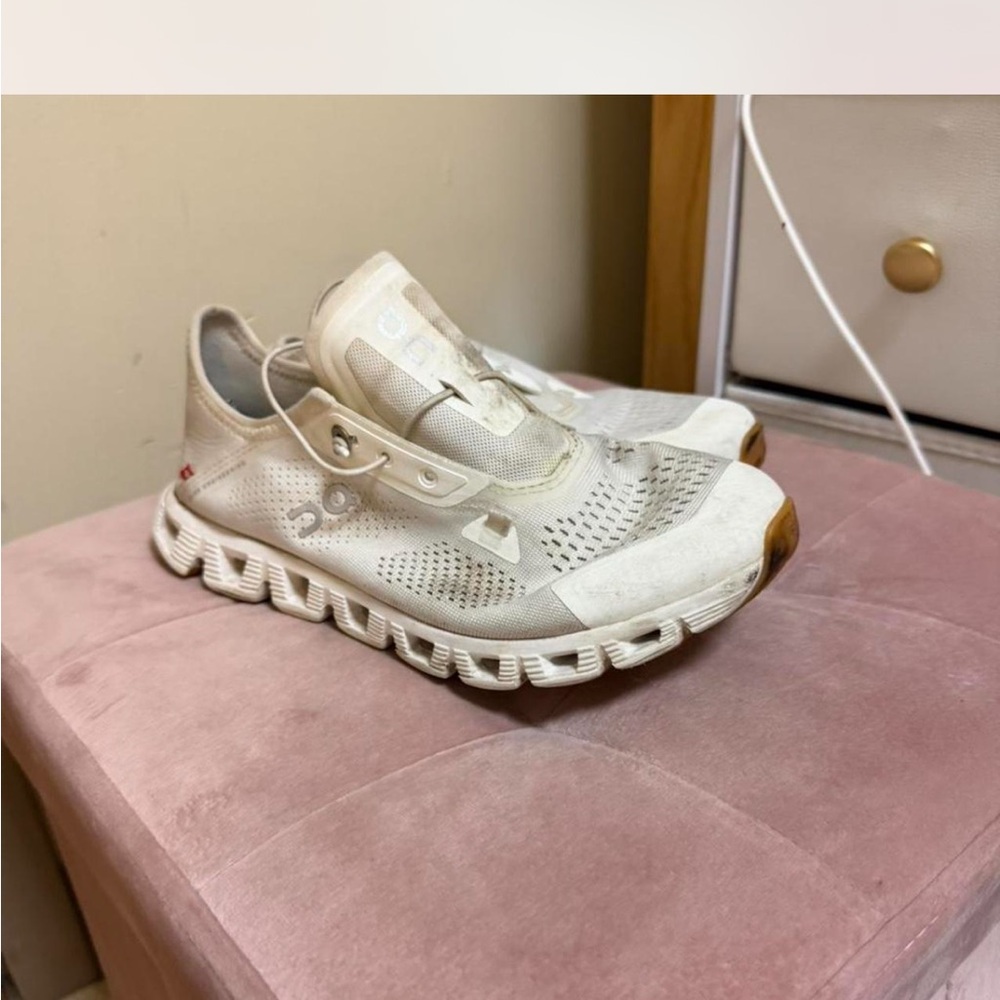 White On Cloud Sneakers